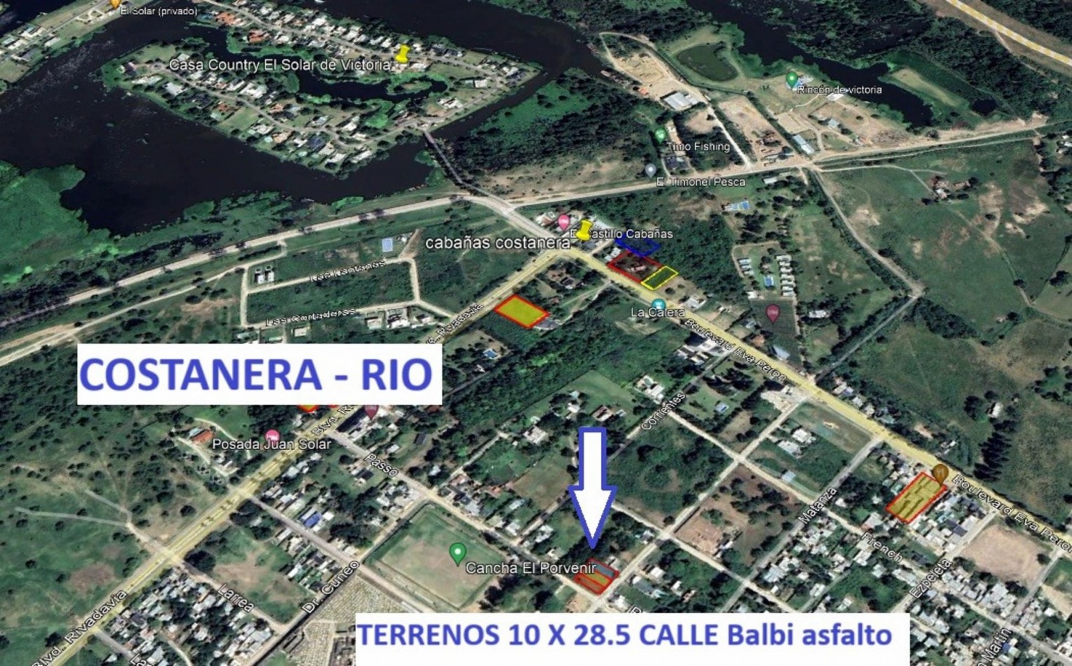 Terreno nro 2 zona en crecimiento, cerca de la costa, asfalto, agua, luz y cloacas