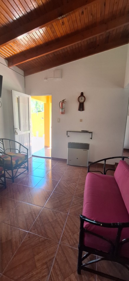 Venta importante complejo de cabañas, zona Abadia. Vistas al rio