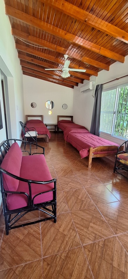 Venta importante complejo de cabañas, zona Abadia. Vistas al rio