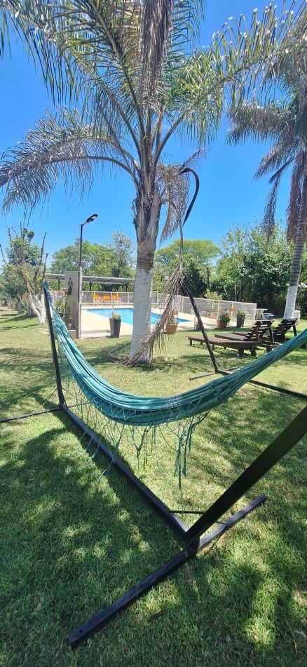 Venta importante complejo de cabañas, zona Abadia. Vistas al rio