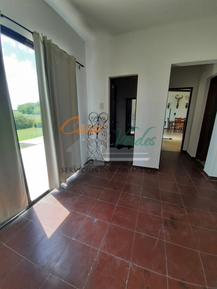 Casa en alquiler Los Algarrobos, 3 dorm, 2 baños, pileta, amplio parque, seguridad, naturaleza 