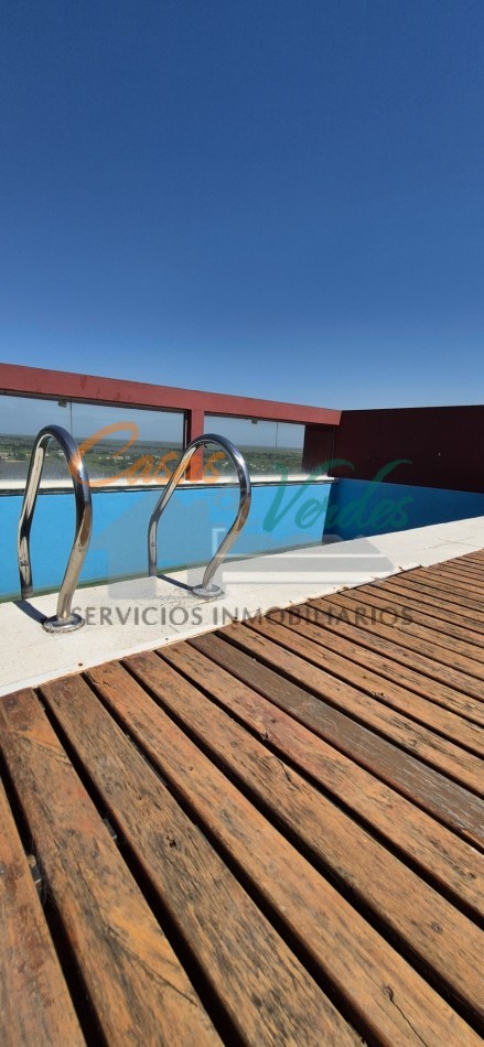 VENTA  monoambiente APTO TURISMO, con vista al rio y pileta