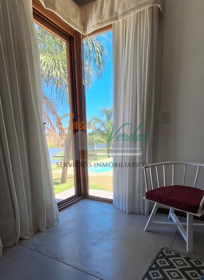 Casa Country Solar de Victoria, 3/4 dorm, parque, pileta, muelle. Lista para habitar