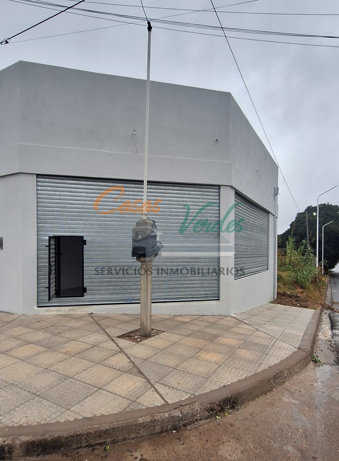 ALQUILER Entre Rios, Victoria,  LOCAL COMERCIAL en ESQUINA a ESTRENAR