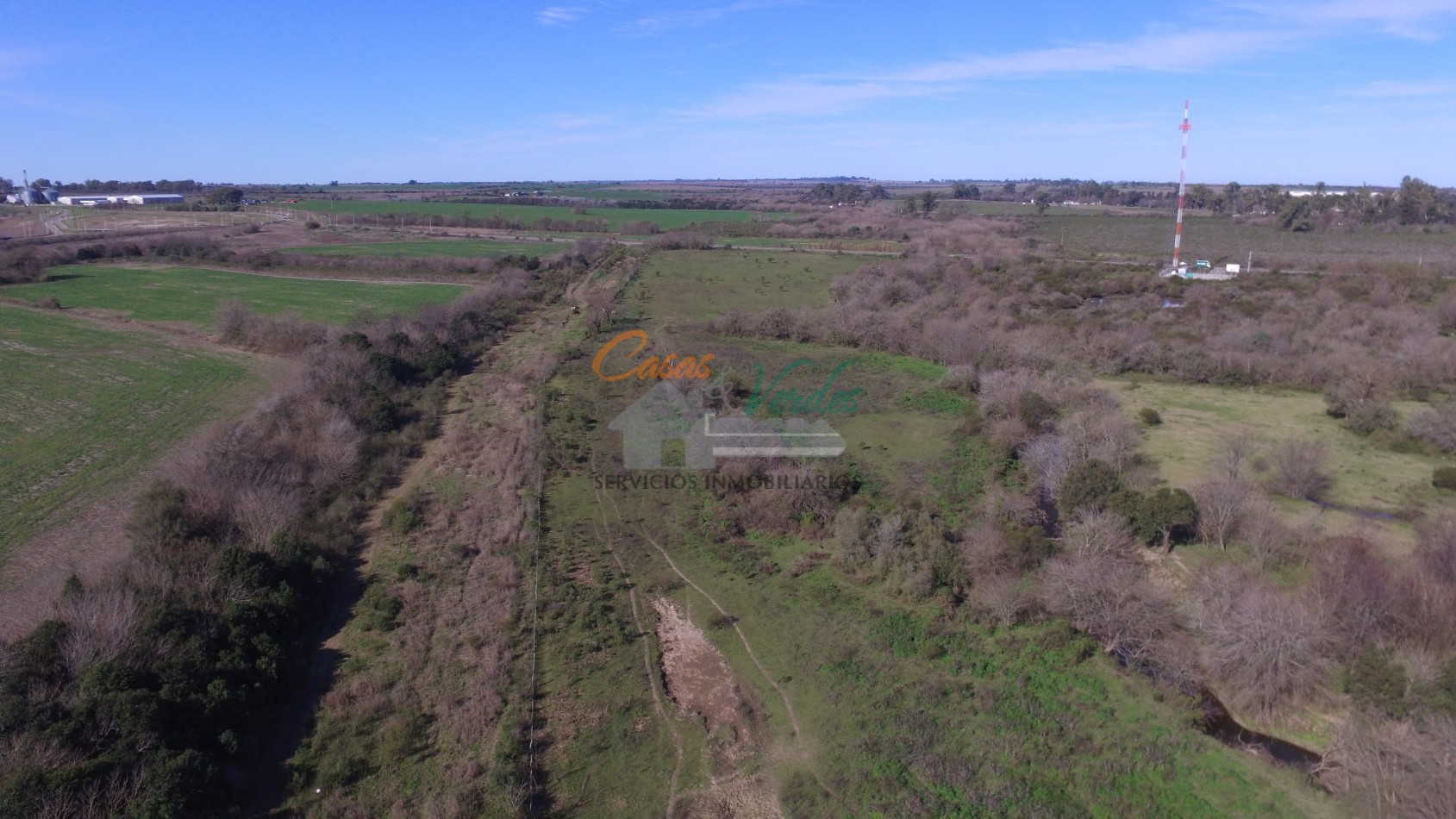 LOTE, con mas de 600 metros sobre arroyo El Ceibo, 38.390m2 (casi 4has.). frente a calle publica, conectada con ruta 26 y variante. terreno nivelado, arboles.-