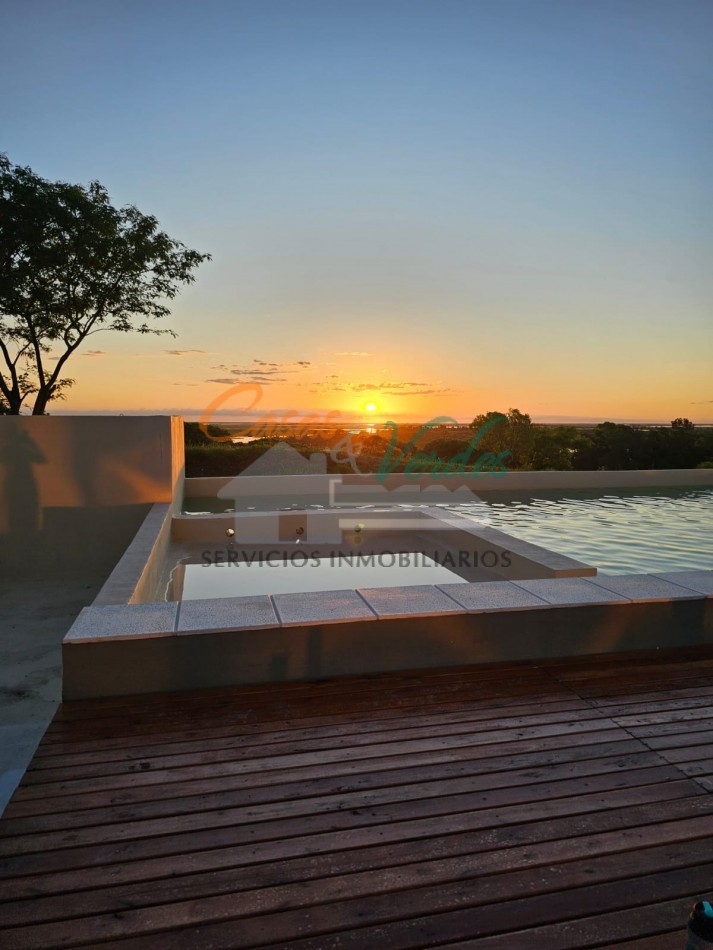 TANGO, depto tercer. Piso tipo C , esquina vista plena al Rio